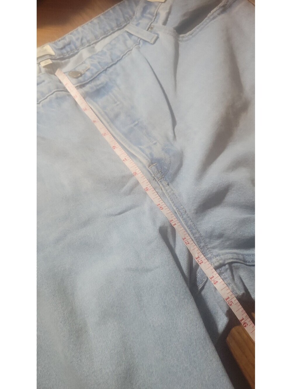 Universal Thread Mid-Rise Light Blue Ripped Jeans Size 22 - Picture 5 of 8